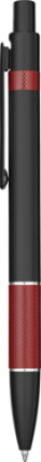 Contrast Metal Ballpoint Pen - Red