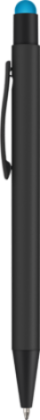 Ergo-i Soft Feel Noir Metal Ballpoint Pen with Stylus - Blue
