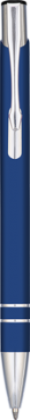 Electra Classic Soft Feel Metal Ballpoint Pen - Blue