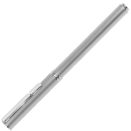 Genoa Metal Rollerball Pen - Silver