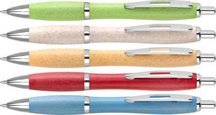 Timberio Plastic Wheatstraw Ballpoint Pen