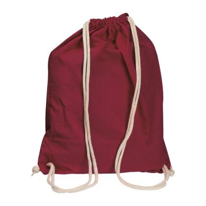 Cotton Drawstring Gym Bag Carlsbad 140 g/m&sup2;