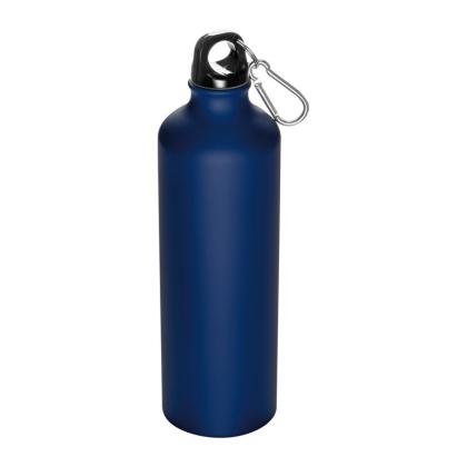 Metal Drinking Bottle with Carabiner Brno 800 ml