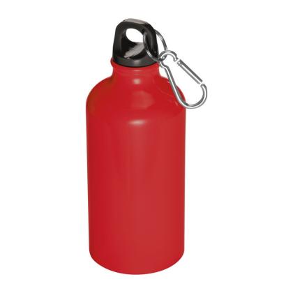 Metal Drinking Bottle with Carabiner Kielce 500 ml
