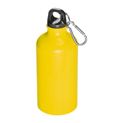 Metal Drinking Bottle with Carabiner Kielce 500 ml
