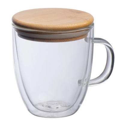 Double-walled Glass Cup Gerthe 350 ml