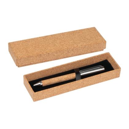 Twist Ballpoint Pen Metal and Cork Lillehammer