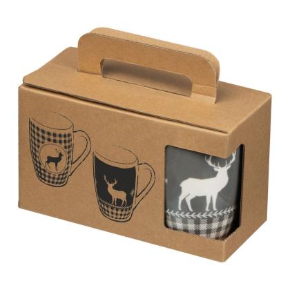 Set of 2 Christmas Mugs Ankara