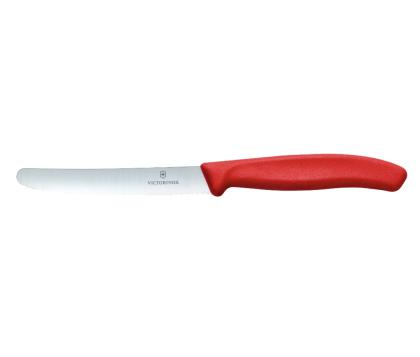 Tomato and sausage knife