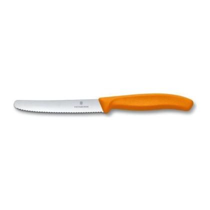 Tomato and sausage knife