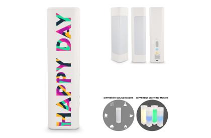 Xoopar Aura White Noise Speaker Made of Recycled Plastic