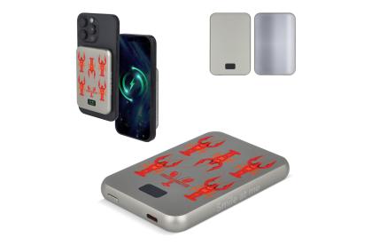 Xoopar Smile Wireless Mirror Powerbank Compatible with MagSafe 5000 mAh