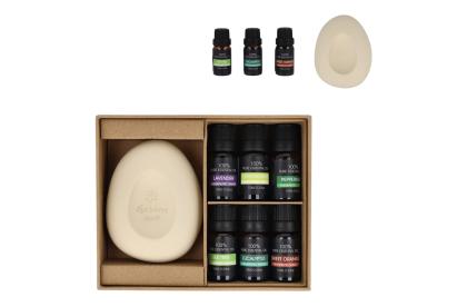 InsideOut Aroma Pebble Giftset with 6 essential oils