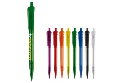 Cosmo ball pen transparent round clippart