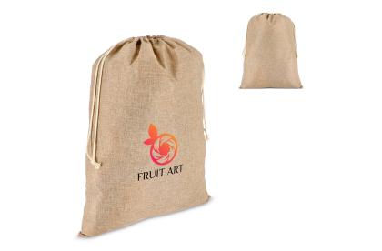 Jute-style gift sack 50 x 70 cm