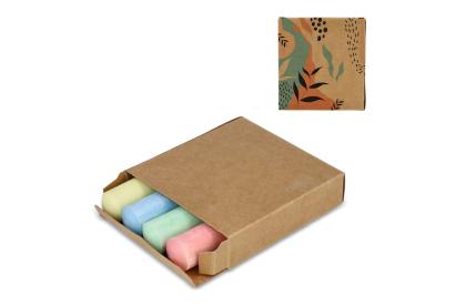 Street chalk in kraft box