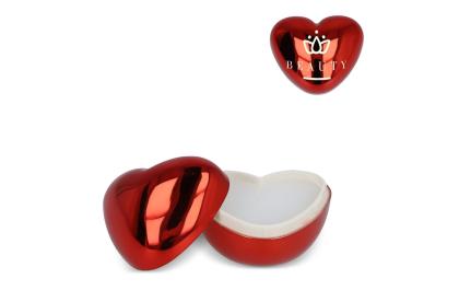 Metallic Heart Shape lipbalm