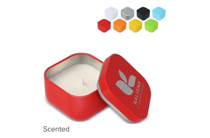 Ananda scented plant based candle in recycled tin