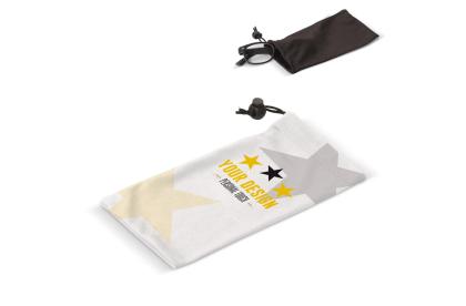 Microfiber pouch anti-bacterial 9x18cm