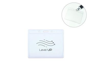 Badge holder horizontal, 100x80mm