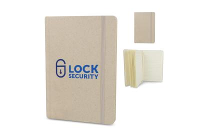 Notebook grass fragment paper A5