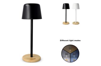 Solis Dimmable Table lamp with bamboo base
