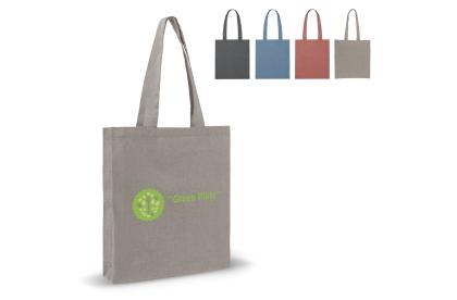 Shopping bag recycled cotton 38x42x10cm
