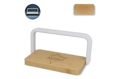 15W Wireless Charger with Dimmable LED Lamp