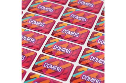 Doming Rectangle 50x20 mm