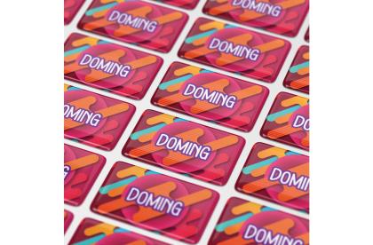 Doming Rectangle 60x25 mm