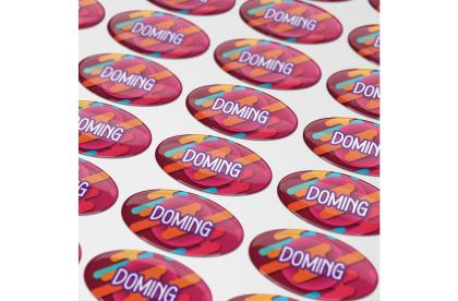 Doming Oval 30x15 mm