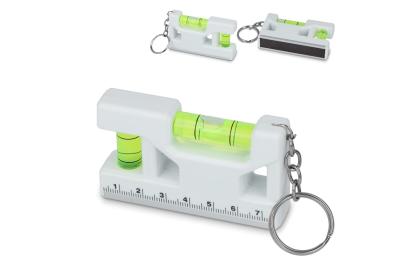Mini spirit level keychain