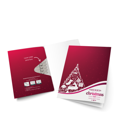 Christmas Seedsticks® Greeting Cards