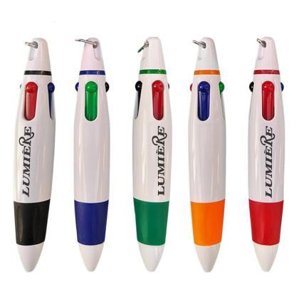 4 Colours Lanyard Pen
