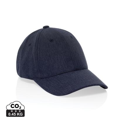 Milo AWARE™ recycled heather 6 panel cap 200gr