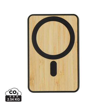 Zen RCS rplastic 5000 mah 5W magnetic bamboo powerbank
