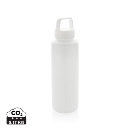 RCS certified recycled PP water bottle with handle