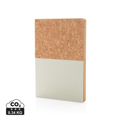 A5 cork & kraft notebook