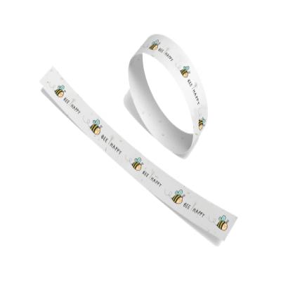 Seeded Paper Wristband