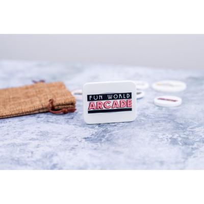 Recycled Rectangle Drinks Token – 40mm - Image 4