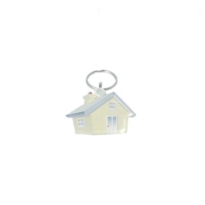 Recycled House Shaped 'FunKeys' Keyring - Image 3