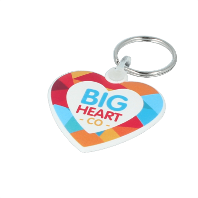 Recycled Heart Shaped 'FunKeys' Keyring - Image 2