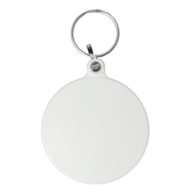 Recycled 55mm Circular Keyring - Image 3
