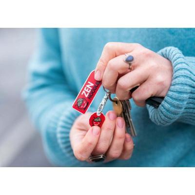 Recycled TrolleyMate Coin & Rectangle Keyring - Image 3