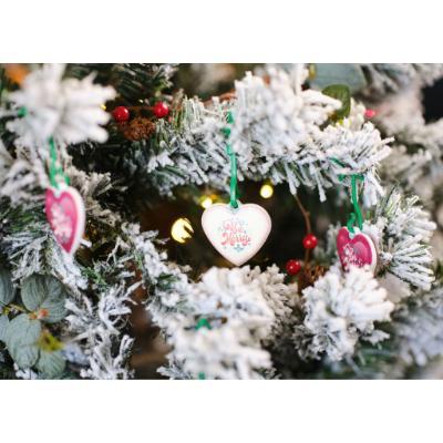 Recycled Christmas dECOration Heart - Image 2