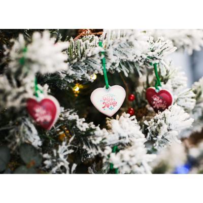 Recycled Christmas dECOration Heart - Image 3