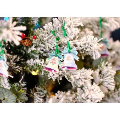 Recycled Christmas dECOration Bell - Image 2