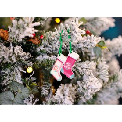 Recycled Christmas dECOration Stocking - Image 2