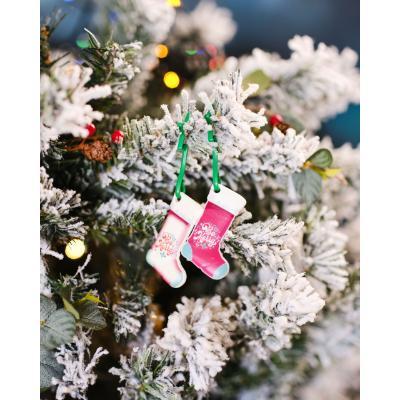 Recycled Christmas dECOration Stocking - Image 3