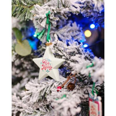 Recycled Christmas dECOration Plus Star - Image 2